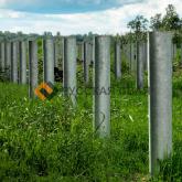 Монтаж винтовых свай для Зоны отдыха на Шуваловском проспекте в Санкт-Петербурге