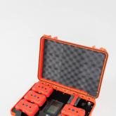 Комплекс аппаратуры для обнаружения места нахождения спасателя (пожарного) при ликвидации чрезвычайной ситуации (пожара) "Поиск-М" в комплекте с 5-ю маяками