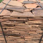 Камень галтованный Красный песчаник