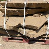 Плита желтая песчаник природный