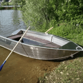 Алюминиевая лодка Тактика 390 P