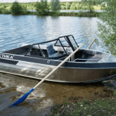 Алюминиевая лодка Тактика 430 DC