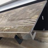 Фронтальная угловая ступень, склейка 45 гр, П-оразная