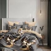 ВНИМАНИЕ!!! Пододеяльник сшит полностью из ткани с основным рисунком. Простынь и наволочки сшиты из ткани компаньона. В 1,5 сп КПБ наволочки отшиваются в 2-х вариантах: из основной ткани и ткани компаньона Сатин пл. 115 гр., 100% хлопок 1,5 спальный. Пододеяльник: 215х147 - 1 шт на молнии. Простыня: 215х147 - 1 шт. Наволочки: 70х70 - 2 шт. на молнии 2-х спальный. Пододеяльник: 218х175 - 1 шт. на молнии Простыня: 218х175 - 1 шт. Наволочки: 70х70 - 2 шт. на молнии 2-х. сп.с европростыней: Пододеяльник: 218х17