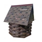 домик для колодца с обвязкой из бруса