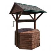 сруб колодезный из бруса