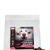 Состав: дегидратированные белки животного происхождения  (говядина), злаковые (рис, пшеница), куриный жир, мякоть свеклы сушеная, льняное семя, минеральные вещества, масло подсолнечное рафинированное, рыбий жир, дрожжи пивные не активные, гидролизат белков животного происхождения,  глюкозамин сульфат (источник глюкозамина), хондроитин сульфат (источник хондроитина),  фруктоолигосахариды (пребиотикФОС) 300мг/кг, маннаноолигосахариды (пребиотик МОС) 300мг/кг, витамин С в качестве антиоксиданта), витаминно-мин