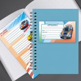 Наклейки на тетрадь, наклейки оценки.