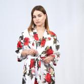 комплект сорочка+халат, в десяти расцветках. Ткань нежная и приятная к телу, регулируемые бретели на сорочке, на халате петелька для вешалки, ровный шов, каждая единица товара в индивидуальной упаковке. Цена розница — 2500р, опт от 30 комплектов — 1500р. Размеры: 42−44, 46−48, 50−52.