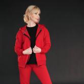 Кофта на молнии с капюшоном