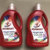 Гель для стирки белья "Color Adamant"(ECO),2L,China,аромат жасмина и лаванды
