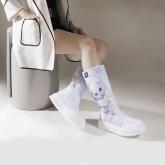 Полусапоги женские KB807WW KING BOOTS Белый котенок Германия