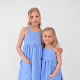 Сарафан летний небесно-голубой