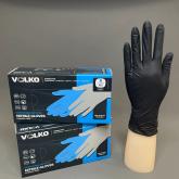 Нитриловые перчатки одноразовые Высокой прочности 100 штук, цвет черный