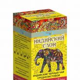 коллекция качественного индийского чая "Индийский Слон" Средний, пекое и кропно листовой черный чай, а также зеленый чай 200 г 