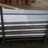 Оцинкованные многовитковые сваи с монтажным окном