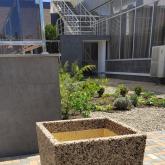 Вазон средний "Моника" 300х300 высота 900