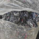 Волокно регенерированное, ТУ 13.10.92-001-21506643-2018, получается путем разволокнения тканевых, нетканых и трикотажных обрезков.