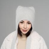 Женская вязаная шапка P/848_Евсевия_D-3060