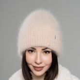 Женская вязаная шапка P/855_Сильва V_3340