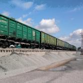 выгрузка щебня