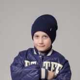 Детская вязаная шапка P/1172_Баир_М-3435