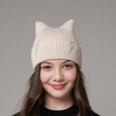 Детская вязаная шапка P/1067_Сангу_V-3473