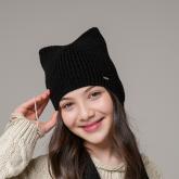 Детская вязаная шапка P/1041_Этери_D-3384