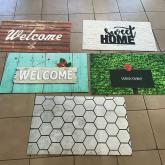 коврик придверный, как стандартный дизайн и размер, так и индивидуальный (УФ-печать)