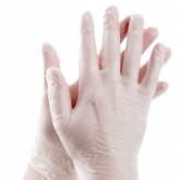 Перчатки виниловые