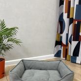 Лежанка Релакс серая