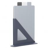 Разделочные доски созданы из материала высокой прочности - пищевого полипропилена. Изделия располагаются в вертикальном положении на подставке, впишутся в любой интерьер кухни.