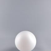 Плафон шар стеклянный, белый матовый, цоколь Е27