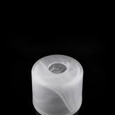 Плафон цилиндр, белый алебастр, цоколь Е27