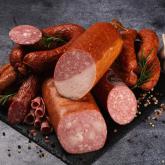 Варёно-копчёные колбасы