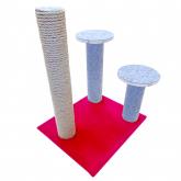 Когтеточка Грибочки ковролин и джут