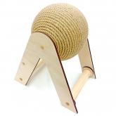 Когтеточка напольная Шар на опоре