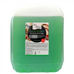 Средство для мытья посуды Mr.White Зеленое яблоко 5 л (концентрат)