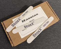 Пилки для ногтей 100/180 White 13. Упаковка 50 шт.