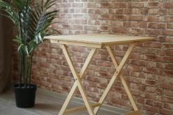 Стол складной деревянный для дома и дачи