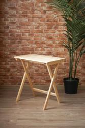 Столик складной придиванный балконный деревянный