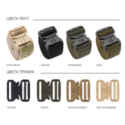 Тактические поясные ремни Зубр Э