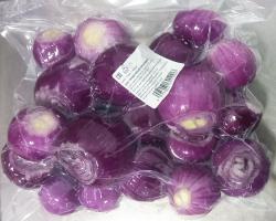 Лук красный очищенный в/у 5 кг