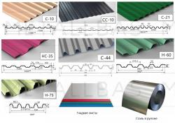 Профнастил виды