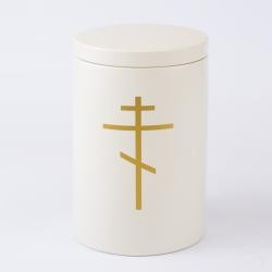 Урна для праха биоразлагаемая слоновая кость