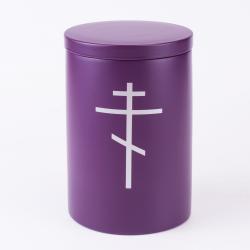 Урна для праха биоразлагаемая  фиолетовая