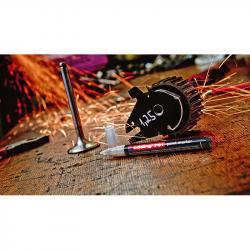 E-791#1 Маркер лаковый глянцевый edding 791, круглый наконечник, 1-2 мм Черный, (10 шт/уп)