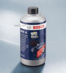 1987479106 BOSCH BOSCH Жидкость тормозная dot 4, 0.5л