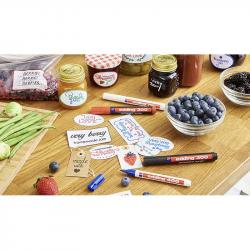 E-300#1 Маркер перманентный edding 300, заправляемый, круглый наконечник, 1.5-3 мм Черный, (10 шт/уп)