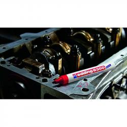 Артикул: E-8300#1  Страна: Германия  Страна производства: Япония  Цвет: Черный  Особенность: Термостойкий  Материал корпуса: Алюминий  Основа чернил: Спиртовая  Применение: Для жирных и пыльных поверхностей  Сменный наконечник: Нет  Стираемый: Нет  Тип наконечника: Круглый наконечник  Толщина линии: 1.5-3 мм  Упаковка: 10 шт/уп  Цена указана за 1 шт.